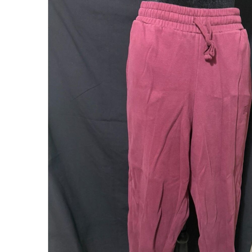 #310 - Puma Maroon Sweatpants XL Drawstring Pockets Jogger Pants